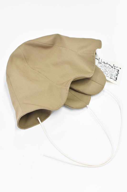 My Beautiful Landlet / GABERDINE HAT - KHAKI - CRACKFLOOR WEBSHOP