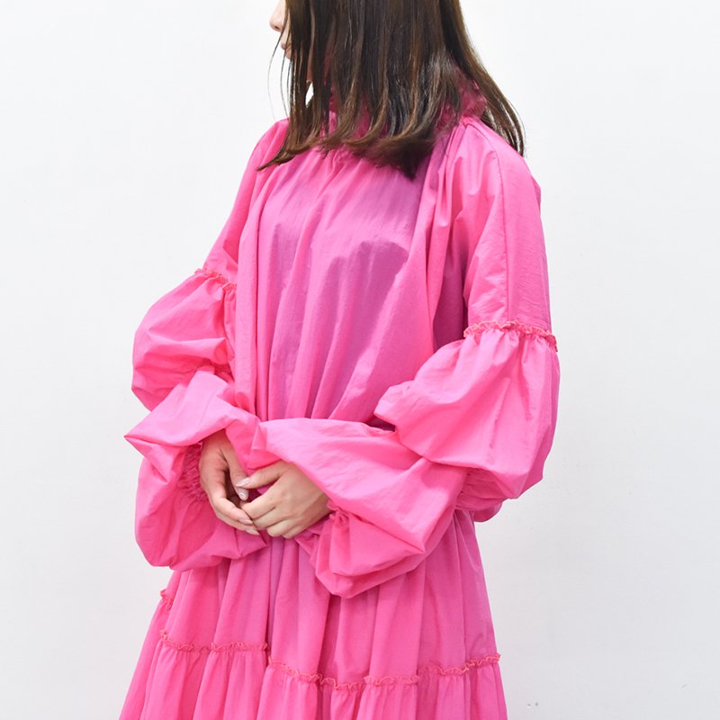 HOUGA / kiki dress - PINK - CRACKFLOOR WEBSHOP