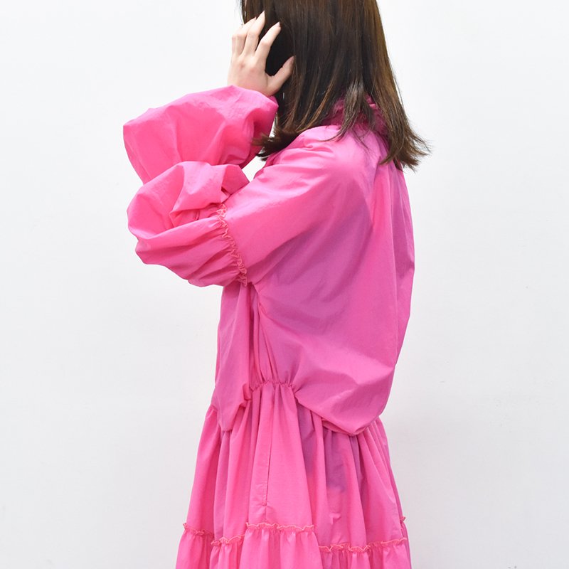 HOUGA / kiki dress - PINK - CRACKFLOOR WEBSHOP