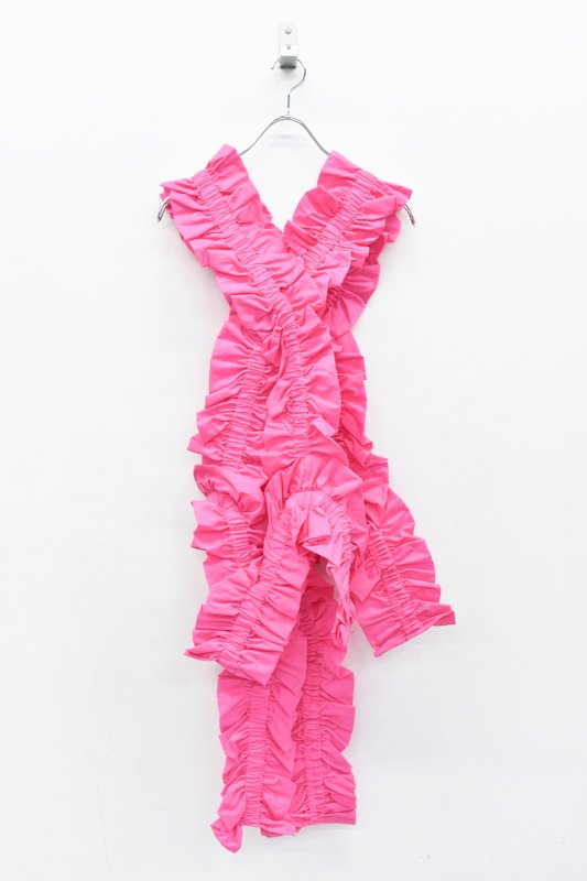 HOUGA / kiki frill sash - PINK - CRACKFLOOR WEBSHOP