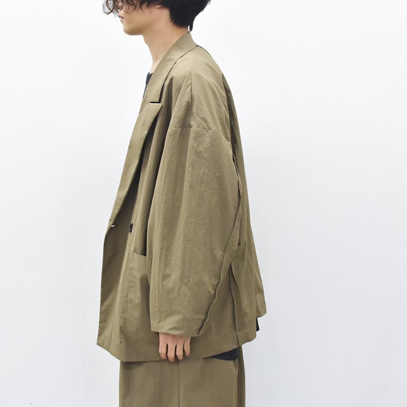 超可爱の RIPSTOP NYLON VOAAOV テーラードジャケット TAFFETA jacket