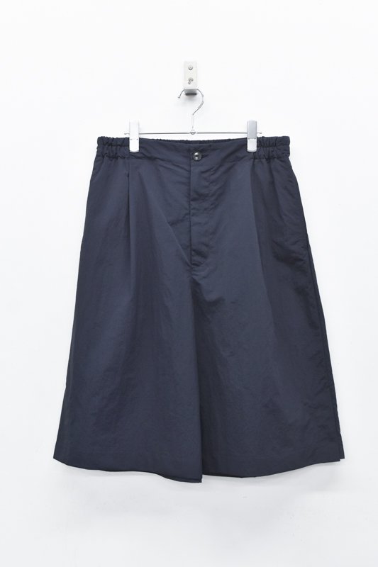 VOAAOV / Nylon Ripstop Taffeta Tailored Double Short Pants - NAVY ...