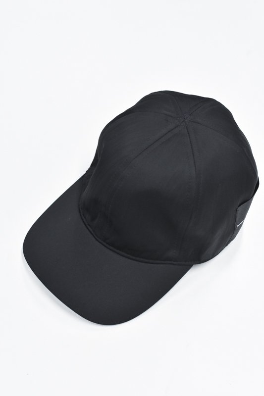 prasthana / 6panel curved visor #16 - BLACK