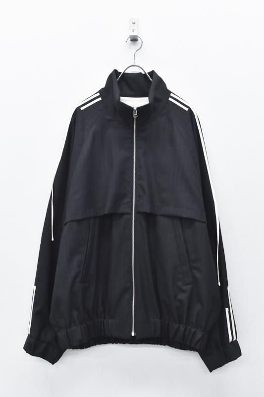 TROPICAL CLOTH SIDE LINE ZIP BLOUSON