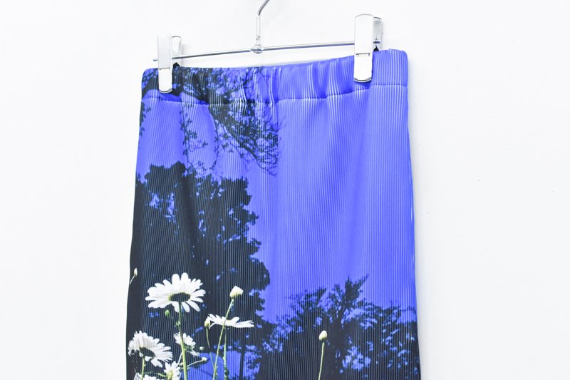 NON TOKYO / PRINT RIB TIGHT SKIRT - FLOWER - CRACKFLOOR WEBSHOP