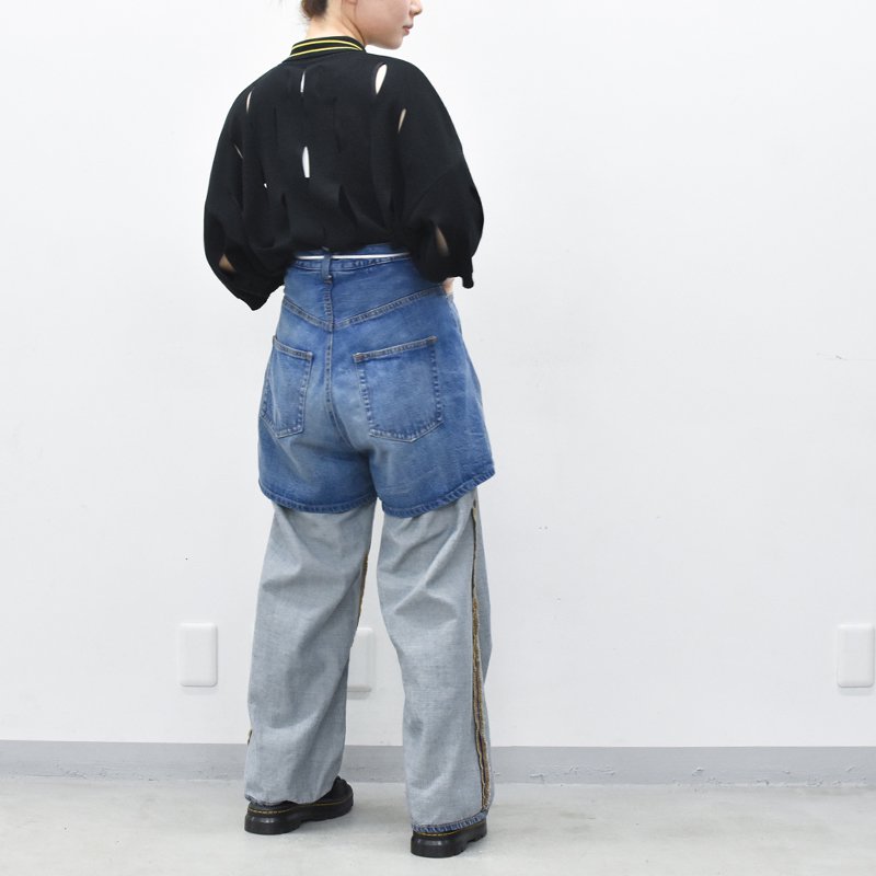 BASE MARK / Layered Denim - CRACKFLOOR WEBSHOP