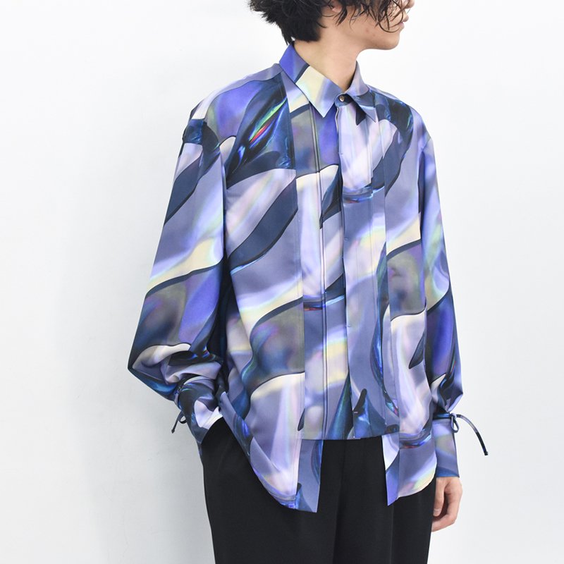 袖丈長袖HATRA / Alias Flow Shirt OY / Dark - シャツ