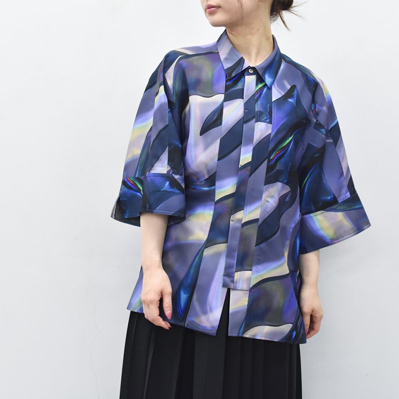 HATRA / Tri Front Shirt OY - DARK - CRACKFLOOR WEBSHOP