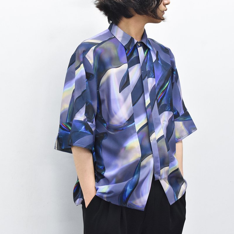 HATRA / Tri Front Shirt OY - DARK - CRACKFLOOR WEBSHOP