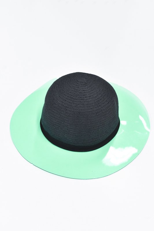 BEDSIDEDRAMA / Sun visor hat - BLACK
