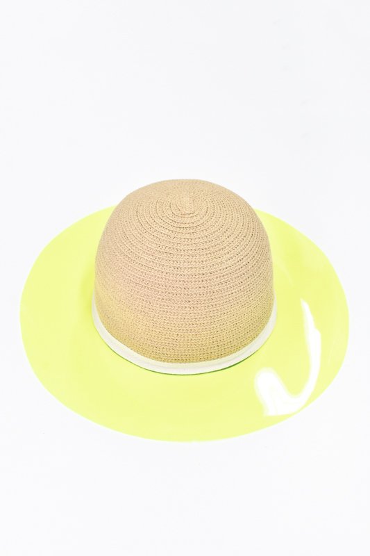 BEDSIDEDRAMA / Sun visor hat - NATURAL