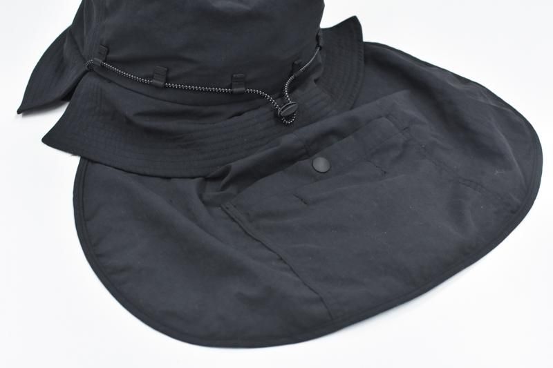 FOOF / Packable hat - BLACK - CRACKFLOOR WEBSHOP