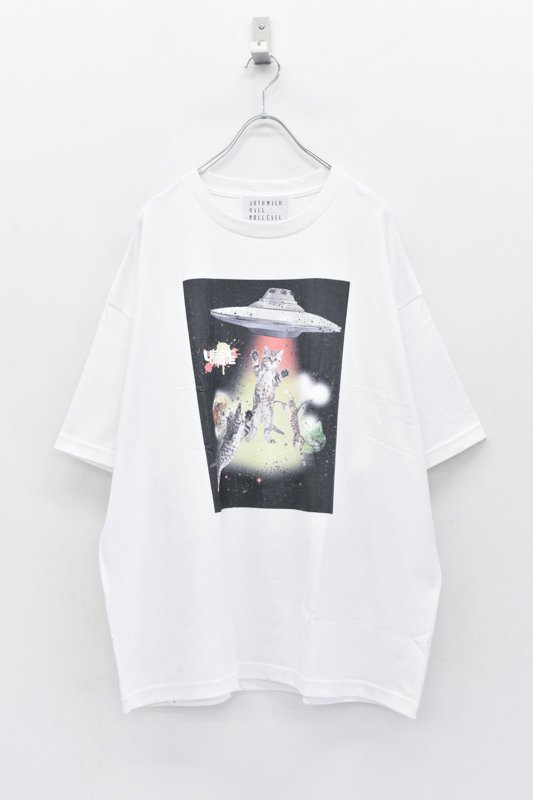 JUVENILE HALL ROLLCALL / 1982 BEAM UP SS TEE - WHITE