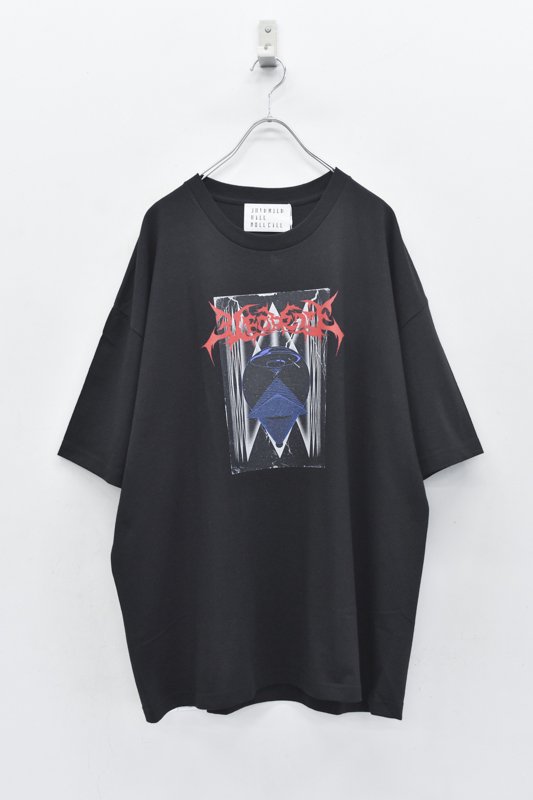 JUVENILE HALL ROLLCALL / 1981 UOD SS TEE - BLACK - CRACKFLOOR WEBSHOP