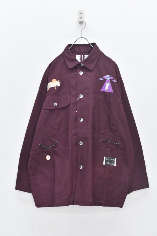 JUVENILE HALL ROLLCALL / 1931 COVERALL VPS JACKET - BURGUNDY