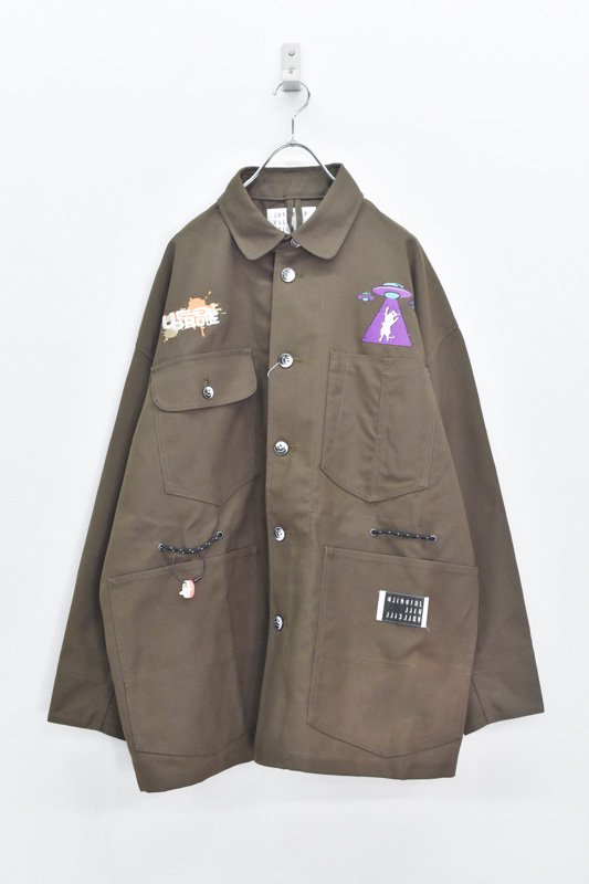 JUVENILE HALL ROLLCALL / 1931 COVERALL VPS JACKET - OLIVE