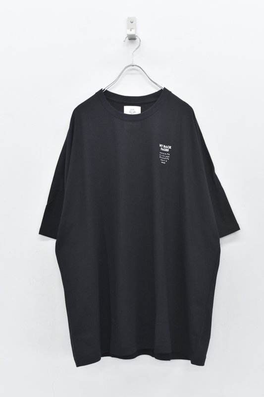 STOF / Back Pages Relax TEE - BLACK / B - CRACKFLOOR WEBSHOP