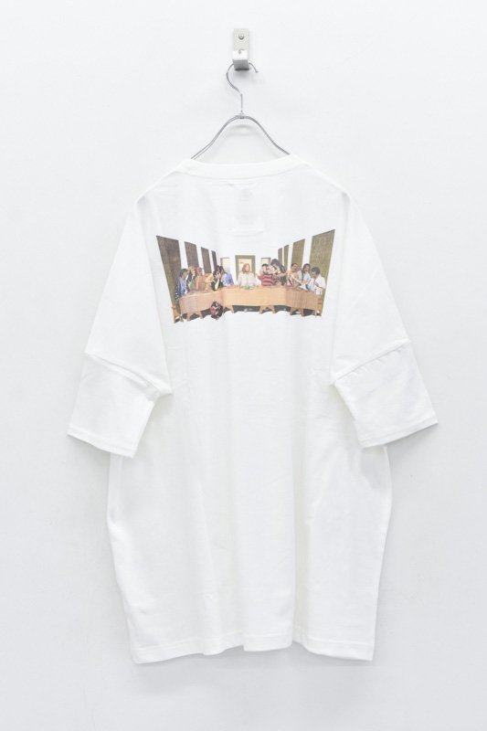 STOF / Back Pages Relax TEE - WHITE / B