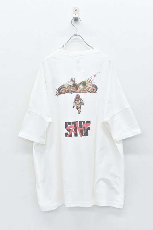 STOF / Back Pages Relax TEE - WHITE / A