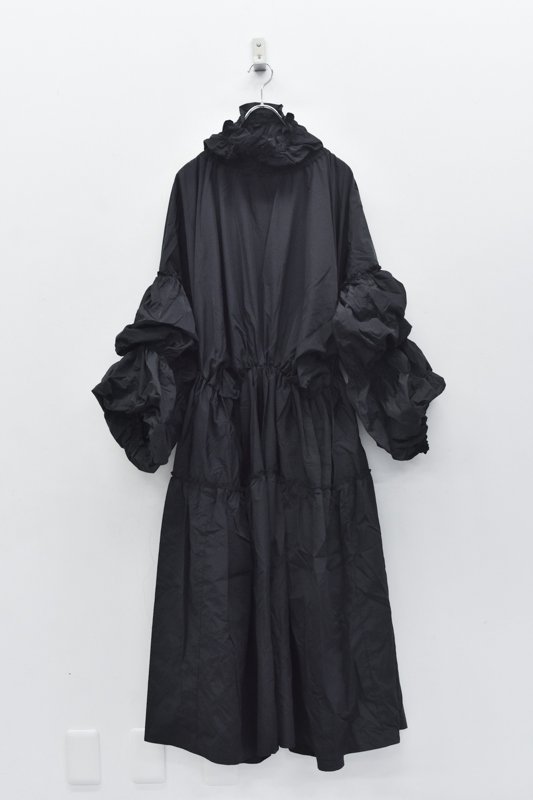 HOUGA / kiki dress - BLACK - CRACKFLOOR WEBSHOP