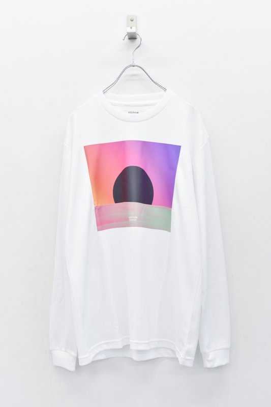 NEYVOR / Dry Comfort L/S Tee A- WHITE