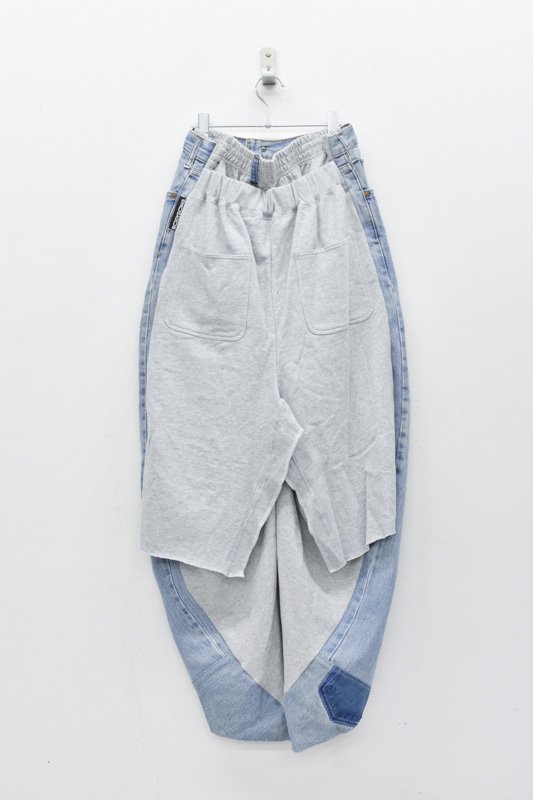 BODYSONG. / DOUBLE SWP FRNTDENIM - GRAY - CRACKFLOOR WEBSHOP