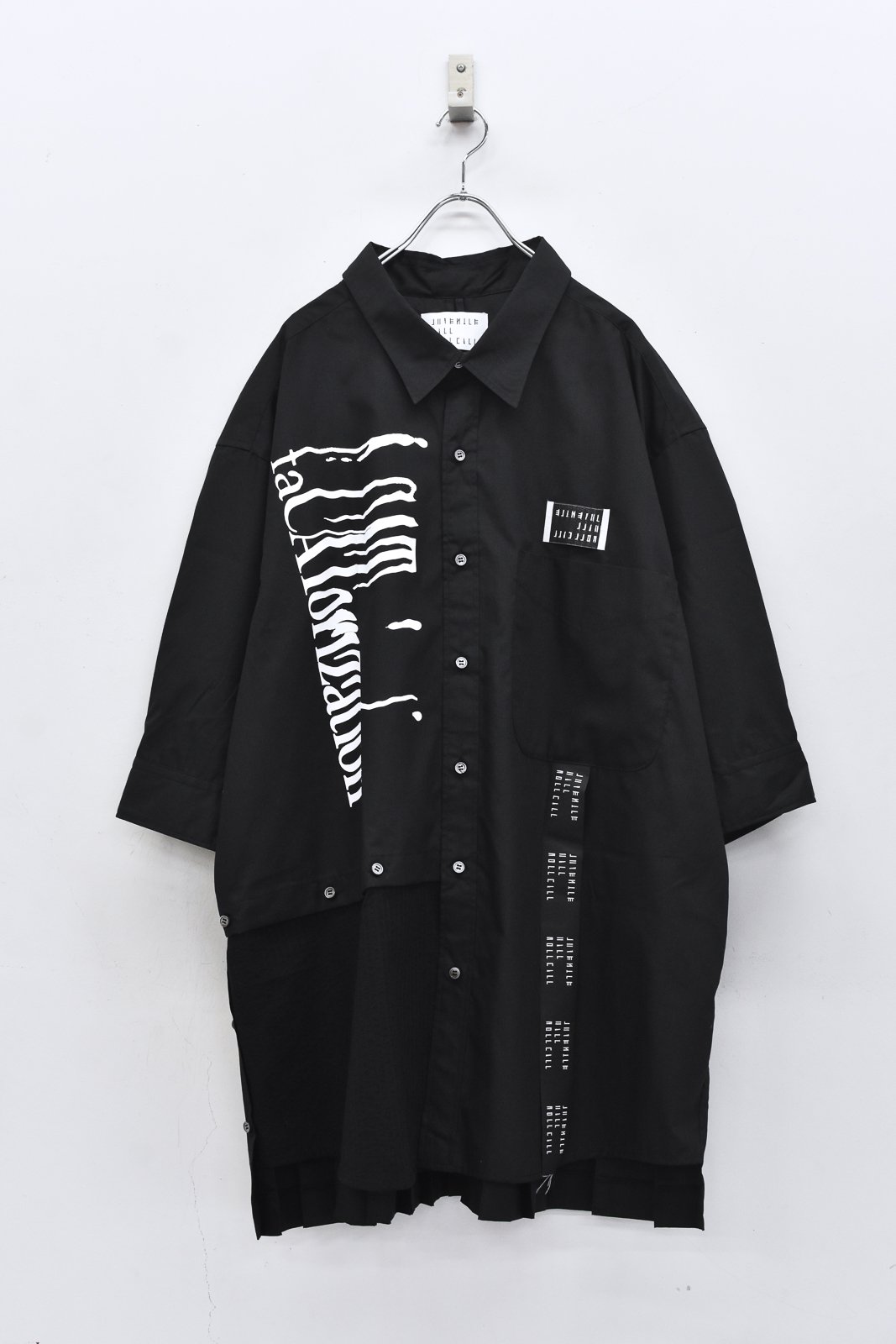 JUVENILE HALL ROLLCALL / 2030 OVSC SHIRTS - BLACK - CRACKFLOOR WEBSHOP