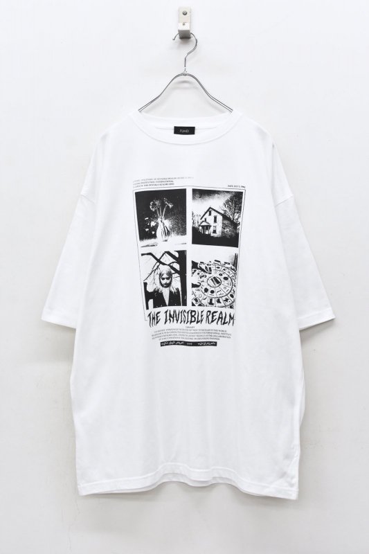 FUMEI / INVISIBLE REALM S/S T-SHIRT - WHITE