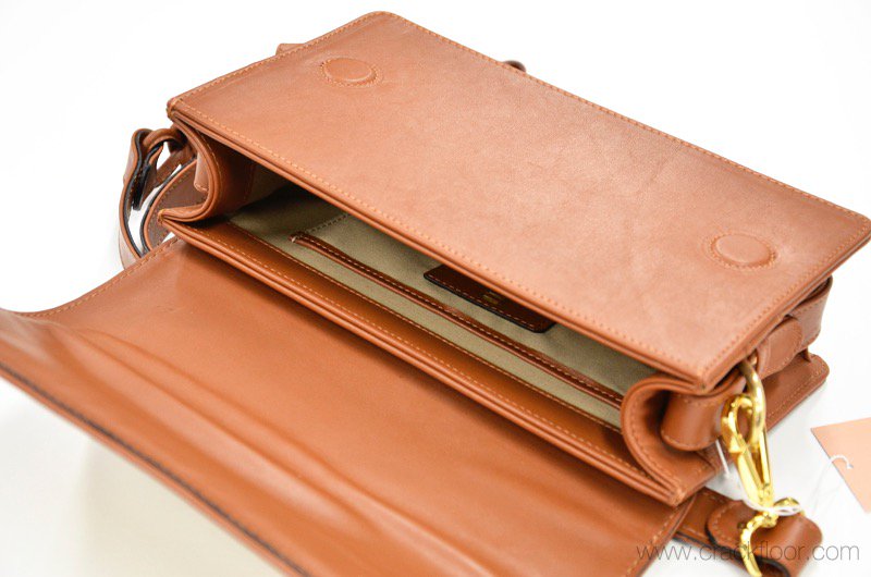 BRADARIC OHMAE VIENNA EVINING BAG - BROWN - CRACKFLOOR WEBSHOP