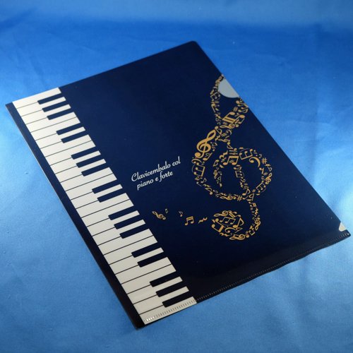 Piano line クリアファイル ハミング - 音楽雑貨・発表会記念品