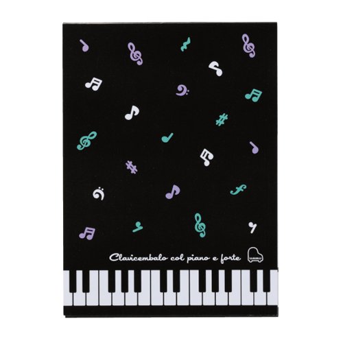 Piano Line メモ帳 音符 音楽雑貨 発表会記念品 ギフト 美術工芸なかの