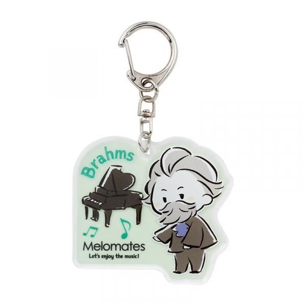 メロメイツ アクリルキーホルダー（ブラームス） - 音楽雑貨・発表会
