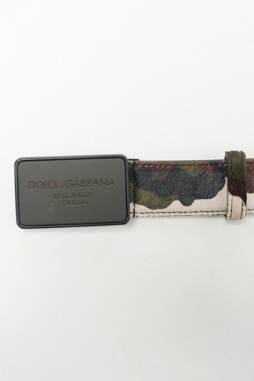 ♪幻の一品・廃盤♪ DOLCE&GABBANA ベルト スクエア スタッズ 海蛇+