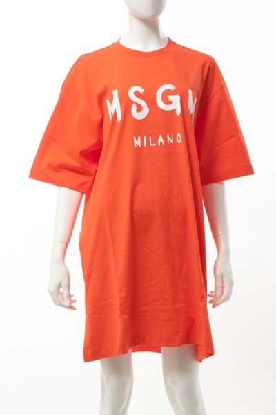 ご注意ください 最終値下げ MSGM エムエスジイエム プリント フレア