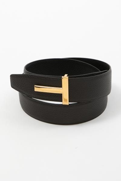 Woven suede belt in brown - Tom Ford