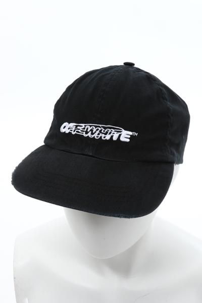 off-white オフホワイト キャップ 黒 - キャップ