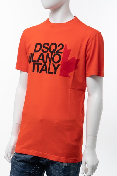 カラーDSQUARED2 ディースクエアード MILANO ロゴ Tシャツ 2020