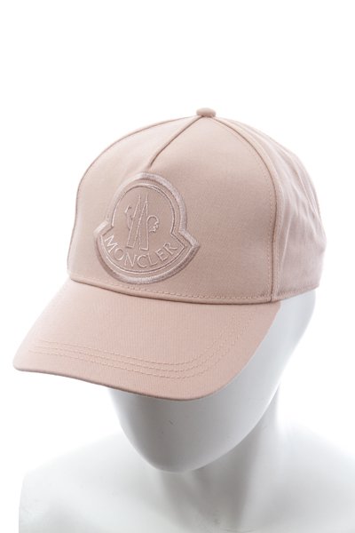 正規サイトで認証確認済です認証確認済　美品　モンクレール　キャップ　ベージュピンク　帽子