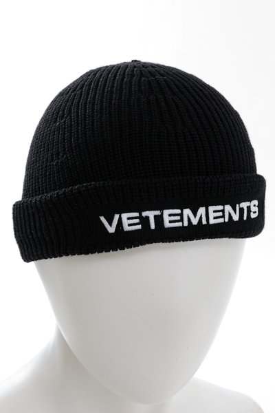 新品/定価6.4万】Vetements ヴェトモン ビーニー(ニット帽)-