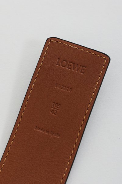 正規未 ロエベLOEWE ロゴ レザーマネークリップ イエロー 財布