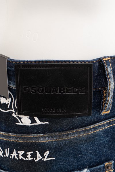 値引き可‼️美品48 DSQUARED2 ディースクエアード ダメージストレッチ