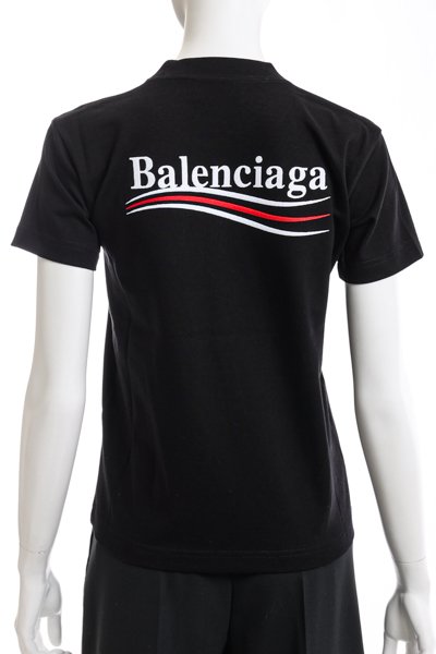 SALE】 バレンシアガ BALENCIAGA 半袖Tシャツ ブラック M Tシャツ