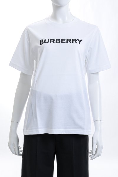 BURBERRY バーバリー ロゴプリント コットンTシャツ-&G (アンジー