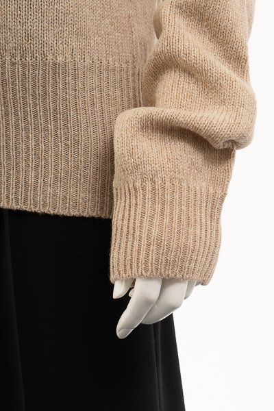 MARNI マルニ シェットランド ウール ロゴ クルーネックセーター-&G (アンジー) オンライン