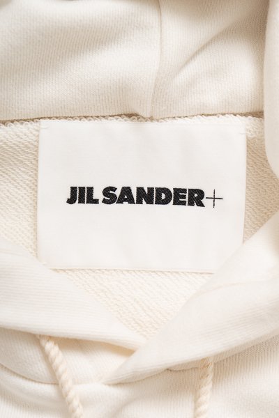 JILSANDER+ ジルサンダープラス フード付きロゴスウェットシャツ-&G ...