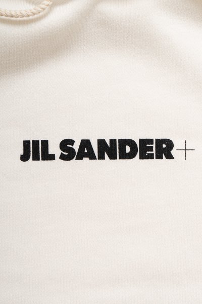 JILSANDER+ ジルサンダープラス フード付きロゴスウェットシャツ-&G