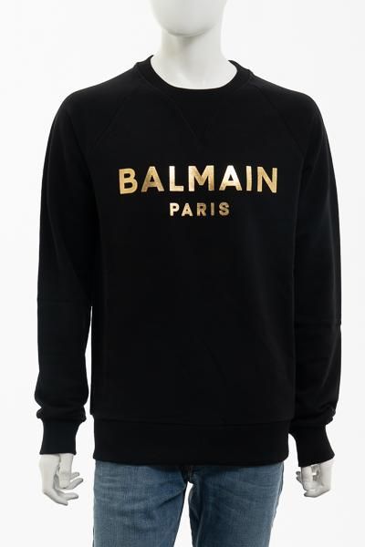 ◆ BALMAIN バルマン ジップアップ トレーナー スウェット 綿 日本製