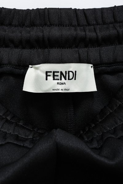 FENDI フェンディ パンツ ブラックジャージー パンツ-&G (アンジー