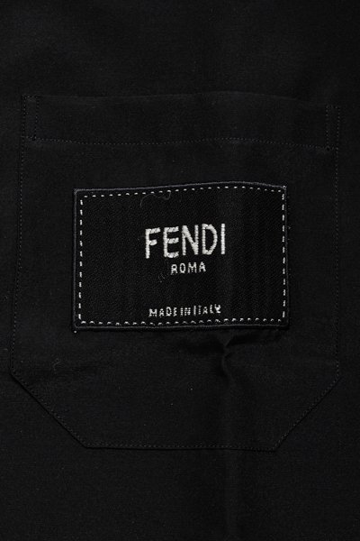 FENDI フェンディ ブラックコットン シャツ-&G (アンジー) オンライン