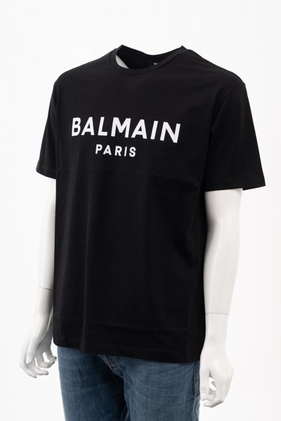 BALMAIN バルマン Balmainロゴ エコ コットンTシャツ &G (アンジー